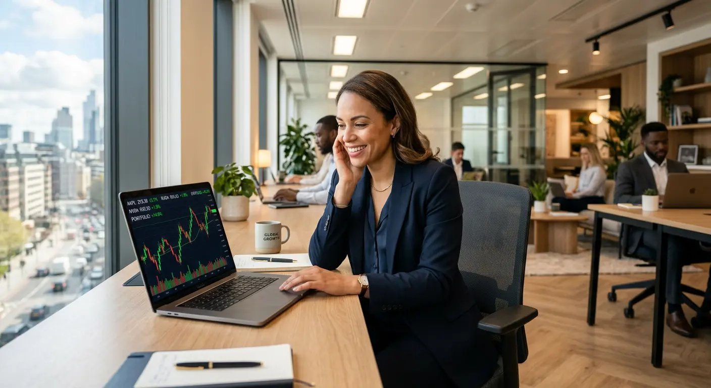 Successful businesswoman